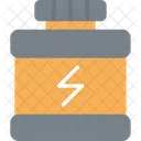 Bodybuilding Bottle Energy Icon