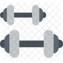 Bodybuilding Dumbbell Equipment Icon