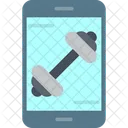 Bodybuilding Dumbbell Equipment Icon