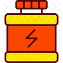 Bodybuilding Bottle Energy Icon