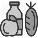 Bodybuilding Bottle Energy Icon