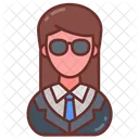 Bodyguard female  Icon