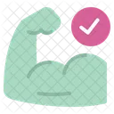 Bodyweight exercise  Icon
