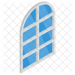 Bogenfenster  Symbol