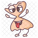 Bogennudeln Schmetterlingsnudeln Makkaroni Symbol