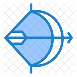 Bogenschießen  Symbol