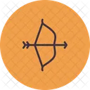 Bogenschießen  Symbol