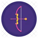 Bogenschießen  Symbol