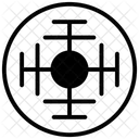 Boho Stammessymbol Altes Zeichen Symbol