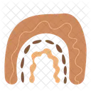 Boho verano abstracto Icono