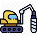 Bohren Maschine Transport Symbol