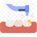 Bohren Zahnpflege Zahnarzt Symbol