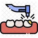 Bohren Zahnpflege Zahnarzt Symbol