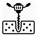 Bohren Presslufthammer Symbol