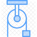 Mechanische Bohrmaschine Symbol