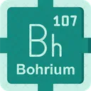 Bohrium Tabela Preodica Elementos Preodicos Ícone