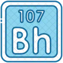 Bohrium Periodic Table Chemists Icon