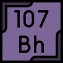 Bohrium  Symbol
