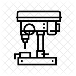 Bohrmaschine  Symbol