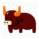 Boi Animal Celebracao Icon