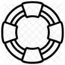 Bóia salva-vidas  Ícone