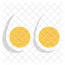 Boil Egg Eggs Half Egg Icon
