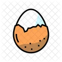 Boiled Egg Chicken Icon