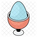 Boiled Egg Egg Cup Food 아이콘