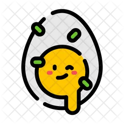 Boiled Egg  Icon