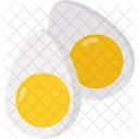 Boiled Egg Eggs Protein Icon