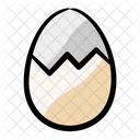 Boiled Egg Egg Diet Icon