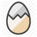 Boiled Egg Egg Diet Icon