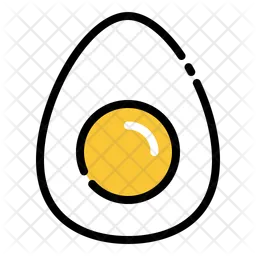 Boiled Egg  Icon