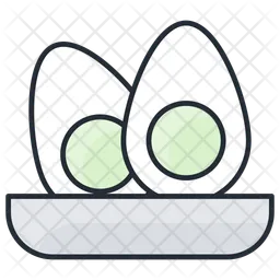 Boiled egg  Icon