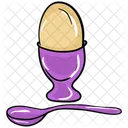 Boiled Egg  Icon