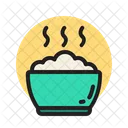 Boiled Rice Cooked Rice Bowl Icon