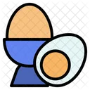 Boiledegg Food Breakfast Icon