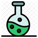 Boiling Flask Experiment Science Icon