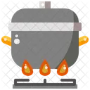 Boil Kitchen Pot Icon