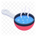 Hot Water Boiling Water Water Pan Icon