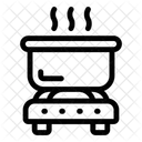 Boiling Water Water Steam Water Pot Icon