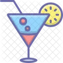 Boisson Cocktail Citron Vert Icône