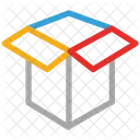 Boite Dropbox Vide Icône