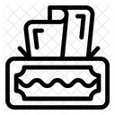 Mouchoirs Antiseptiques Serviettes Lingettes Icône