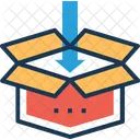 Dropbox Paquet Boite Icône
