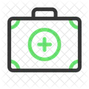 Premiers Secours Porte Documents Camping Icône