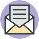 Boite De Reception E Mail Envoye Icon