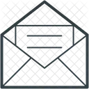 Boite De Reception E Mail Envoye Icon