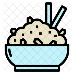 Bol de arroz  Icono