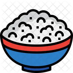 Bol de arroz  Icono